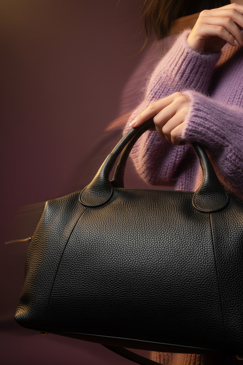 Limited Mood – Bauletto morbido in vera pelle Made in Italy